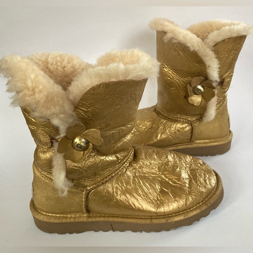 Ugg Gold Boots Rare